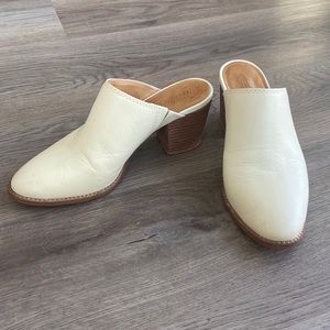 Cream Madewell mules